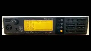 Roland Sound Canvas SC-88 / SC-88VL - demo 3 (Y4001_03) 100% DIGITAL