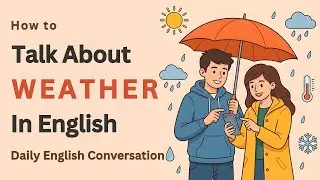 How to Talk About Weather in English | Daily English Conversation | The Loud English 🎙️