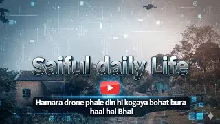 First Day Drone Unboxing 😳 | Took Off & Got Lost Before Landing!