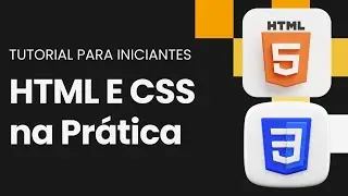 Tutorial HTML e CSS - Site com Vídeo Responsivo