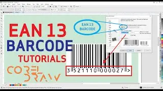 EAN13 Barcode Design on Price Ticket - Tutorials - CorelDraw 2020