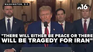 Trump warns of further military action if Iran does not pursue peace