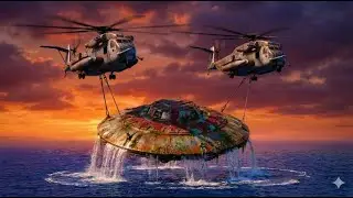 Unbelievable Restoration: A UFO Sunken Since the Nazi Era Discovered on the Ocean Floor