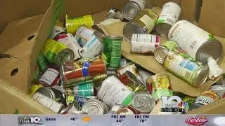 Feeding America SWVA saving damaged cans