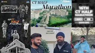 16TH CT HALF MARATHON VLOG || CT GROUP OF INSTITUTIONS|| SUBSCRIBE CHOBAR VLOGS || #chobarvlogs