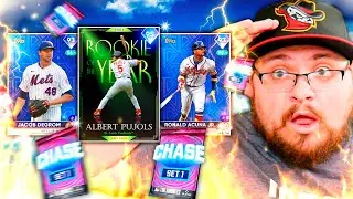 My launch night pack luck was *INSANE* - MLB 22 Pack Opening