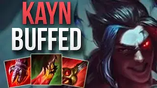 KAYN IN PATCH 10.9 IS INSANE! | CHALLENGER KAYN JUNGLE GAMEPLAY | Patch 10.9 S10