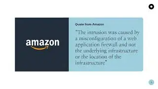 CyberChat Presentation - Capital One Cloud Misconfiguration Breach