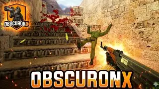 Counter-Strike 1.6 live Gameplay | Classic CS 1.6 Multiplayer Action | ObscuronX