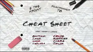 E The Profit - Cheat Sheet (ft. Roadrunner TB) [Visualizer]