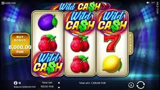 FAILED $8,000 BONUS BUY at Wild Cash slot