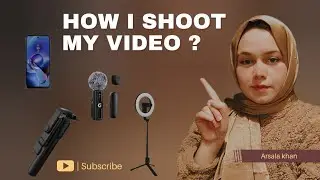 My Vlogging Setup | Bina Light ke Video kaise banayi? Main apni video kaise shoot karti hoon? 🎥✨