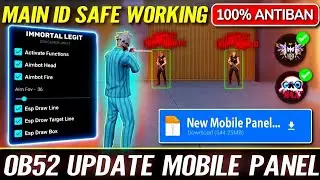 FREE FIRE ANTIBAN X PRO PANEL V1 FULL SAFE +AIM KILL+AIM SILENT+10X SPEED 