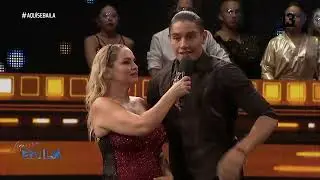 La pol&eacute;mica semana entre Yasmin y Darwin. Aqu&iacute; se Baila, 2021.