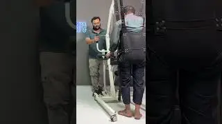 Morecare Snapdragon Patient Transfer Hoist Gait Training Demo
