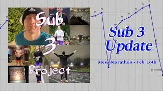 Sub 3 Project: Mesa Marathon Training Update | Breaking 3 Hours in the Marathon