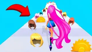 Hair Challenge Game 👩🏻&zwj;🦰 New Update - iOS / Android Mobile Gameplay