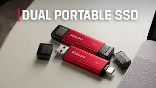 Твердотельный накопитель USB Type-A и Type-C &mdash;&nbsp;Dual Portable SSD&nbsp;&mdash; [Kingston Technology]