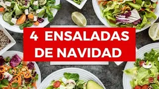 Las 4 Ensaladas Perfectas para Navidad 🎄 Frescas, Originales y Festivas | Barco y Vega 🌿