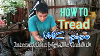 how to tread pipe