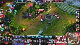 NIP vs C9E  2014 EUCS Spring 1 Finals G1