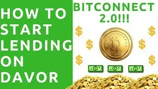 How To Lend On Davor Coin Platform - Life After BitConnect