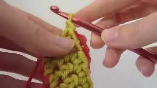 Reversible (Double Sided) Single Crochet Stitch