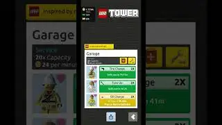 How to Fully Stock your Floor in Lego Tower #shorts
