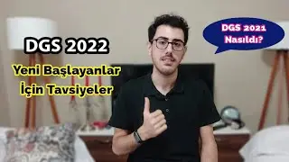 DGS İçin Çalışmaya Yeni Başlayacaklar Nelere Dikkat Etmeli? Mutlaka İzle! - Tavsiyeler