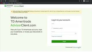 Client Login Demo