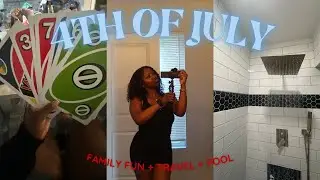 4TH OF JULY VLOG | Weekend Vlog 💙 family fun + travel + pool day
