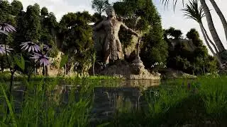 Realistic Blender animated shots inspired by Hanuman movie 2024