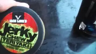 3 -40's of Beast Ice and 2 nice round tins of Beef Jerky, one reg and 1 Teriyaki flavor !