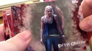 Topps The Walking Dead Survival Box Mail-day + Mini Box Opening!!!!