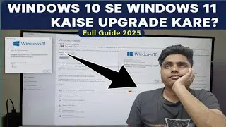 FREE Me Windows 10 To Windows 11 Upgrade 😍 | Official Windows Update Method | How To Install Win 11