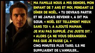 À Noël, mes parents ont dit à mon enfant et moi : « Partez et ne revenez jamais. »
