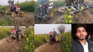 25 hp के tractor ने कमाल कर दिया 😱 || Eicher 242 power check in cultivator #eichertractor