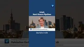 Anschlag auf Nord-Stream-Pipelines: Polen liefert verd&auml;chtigen Ukrainer nicht aus #tagesschau