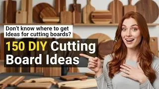150 Drawings of Furniture for Woodworking | DIY Cutting Boards