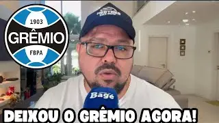 SEGUNDA AGITADA! FORA DO GR&Ecirc;MIO! ACABOU DE ANUNCIAR! NOT&Iacute;CIAS DO GR&Ecirc;MIO