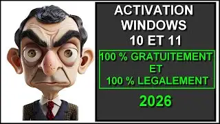 Windows 10 et 11 astuce activation gratuite tuto complet 2026