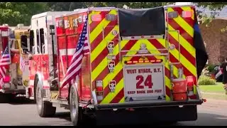 Rockland County firefighter parade honors late volunteer firefighter Jared Lloyd