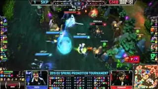 Gambit Gaming vs SK Gaming Prime Game 4 Highlights S5 EU LCS Spring Promotion Bo5 GMB vs SKP G4