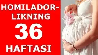 HOMILADORLIKNING 36-HAFTASI / ХОМИЛАДОРЛИКНИНГ 36-ХАФТАСИ