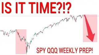 🔥Обвал или ловушка?? Понедельник и вторник будут решающими! SPY QQQ. Технический анализ фондового...