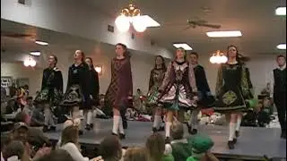 Irish Dance Company of Lansing at the Ancient Order of Hibernians Party, March 2011