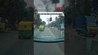 Dash Cam Captures Bengaluru Man Staging Fake Accident