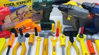 12-Minute Unboxing: A collection of professional power tools, from drills to chainsaws | toy review