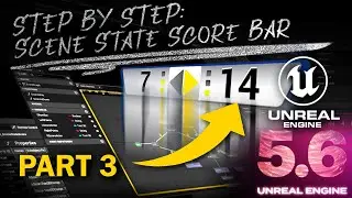 Broadcast Score Bar with Unreal Engine Motion Design  Scene State - Step By Step Part 3