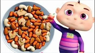 Food Song | Five Little Babies | Learn Healthy Food And Drinks | Learning Songs For Kids | Videogyan